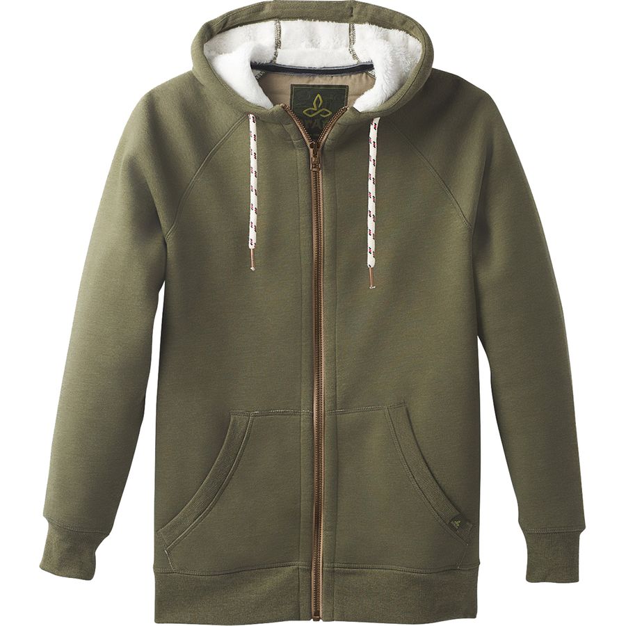prana full zip hoodie