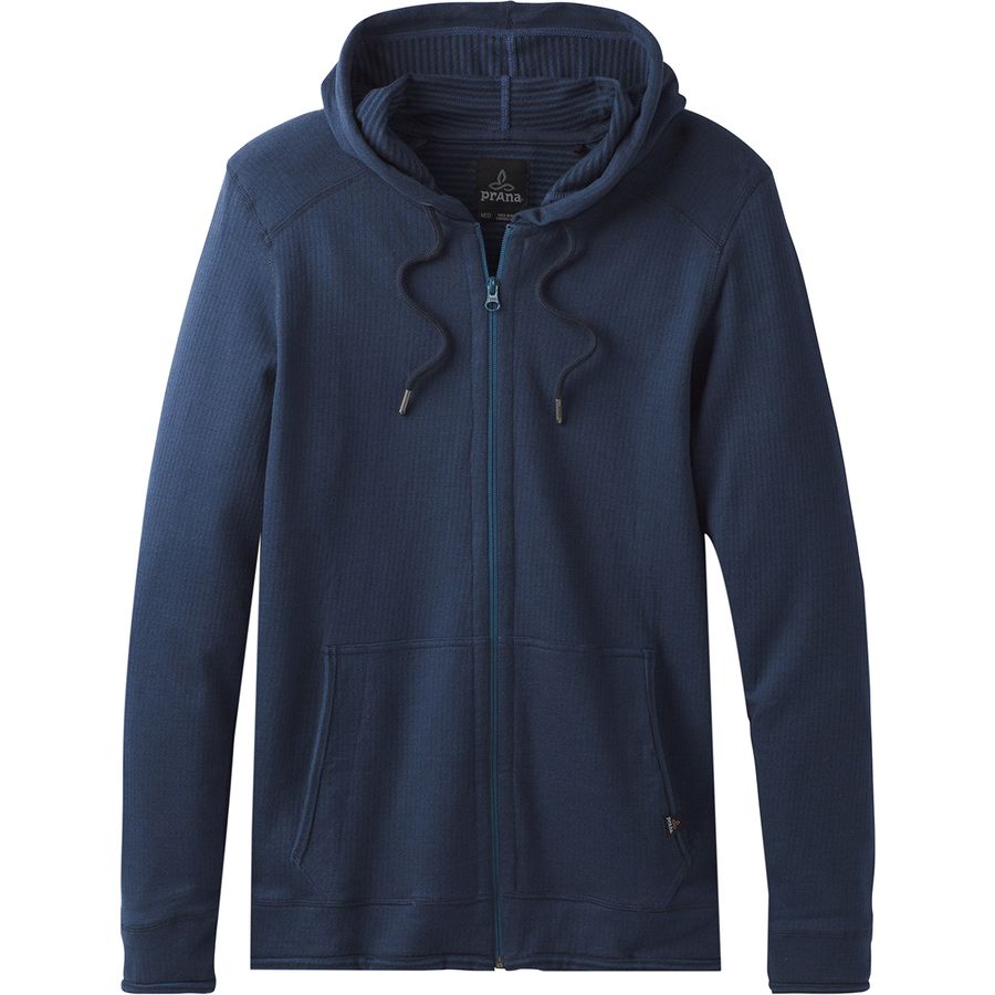 prana full zip hoodie