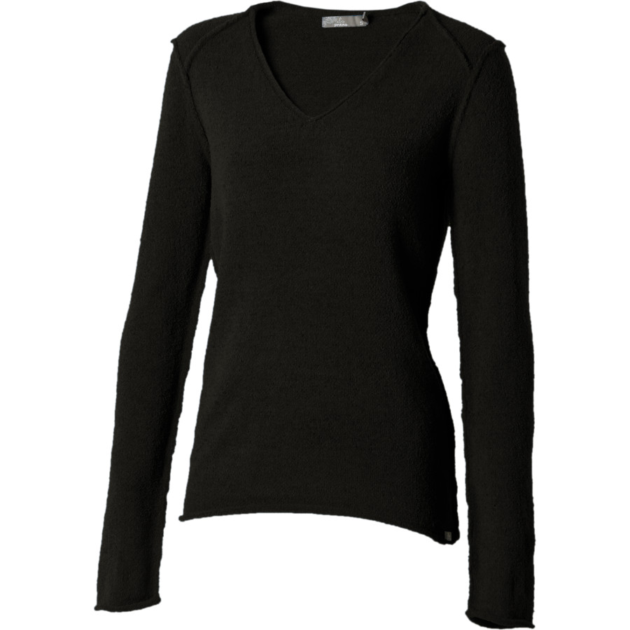 Chenille Woven V Neck Sweater