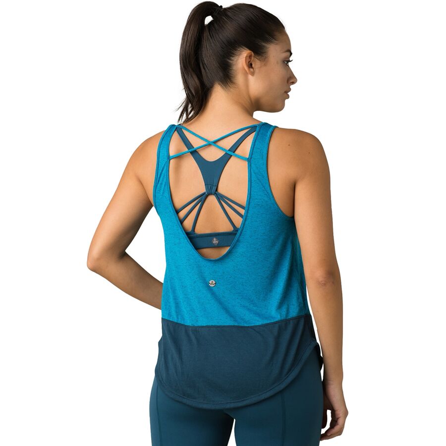 prAna Women's Regan High Neck Bikini Top