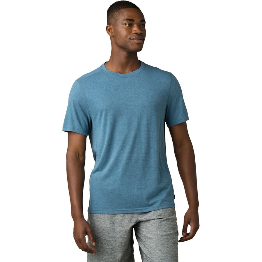 prAna - Prospect Heights Short-Sleeve Shirt - Men's - Admiral Blue