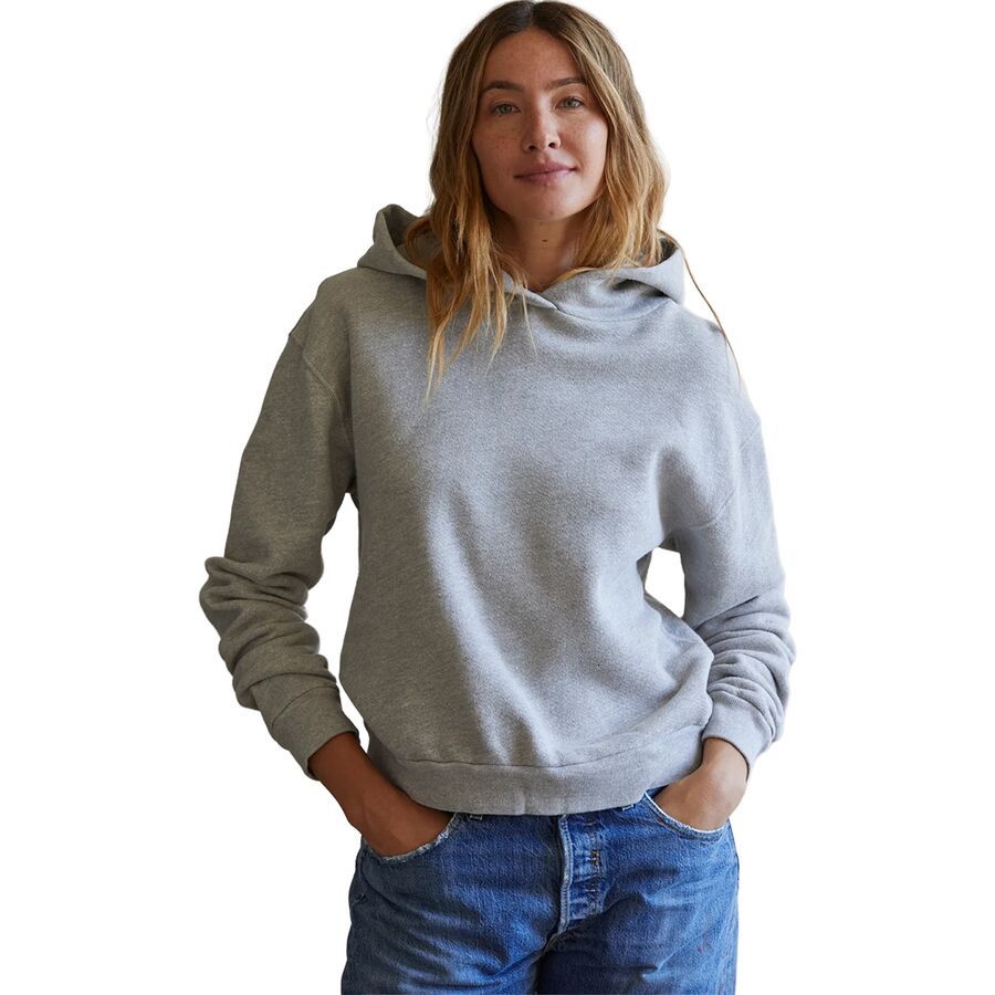 Heart Fleece Pullover Hoodie - Women's