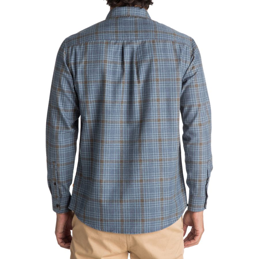 Quiksilver Waterman Men's Dogpatch Vibes Woven Shirt Orange Size XL