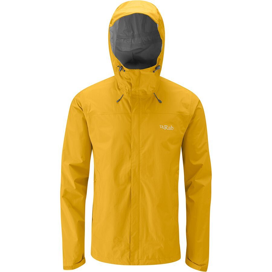 rab downpour plus jacket orange