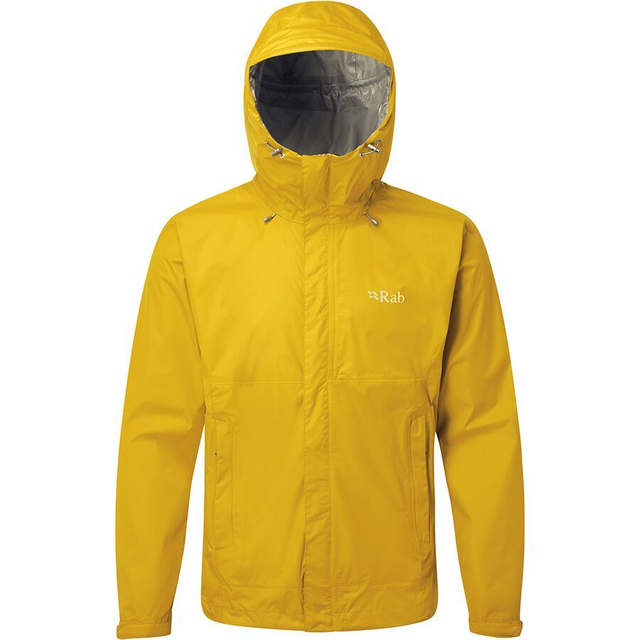 rab downpour plus jacket orange