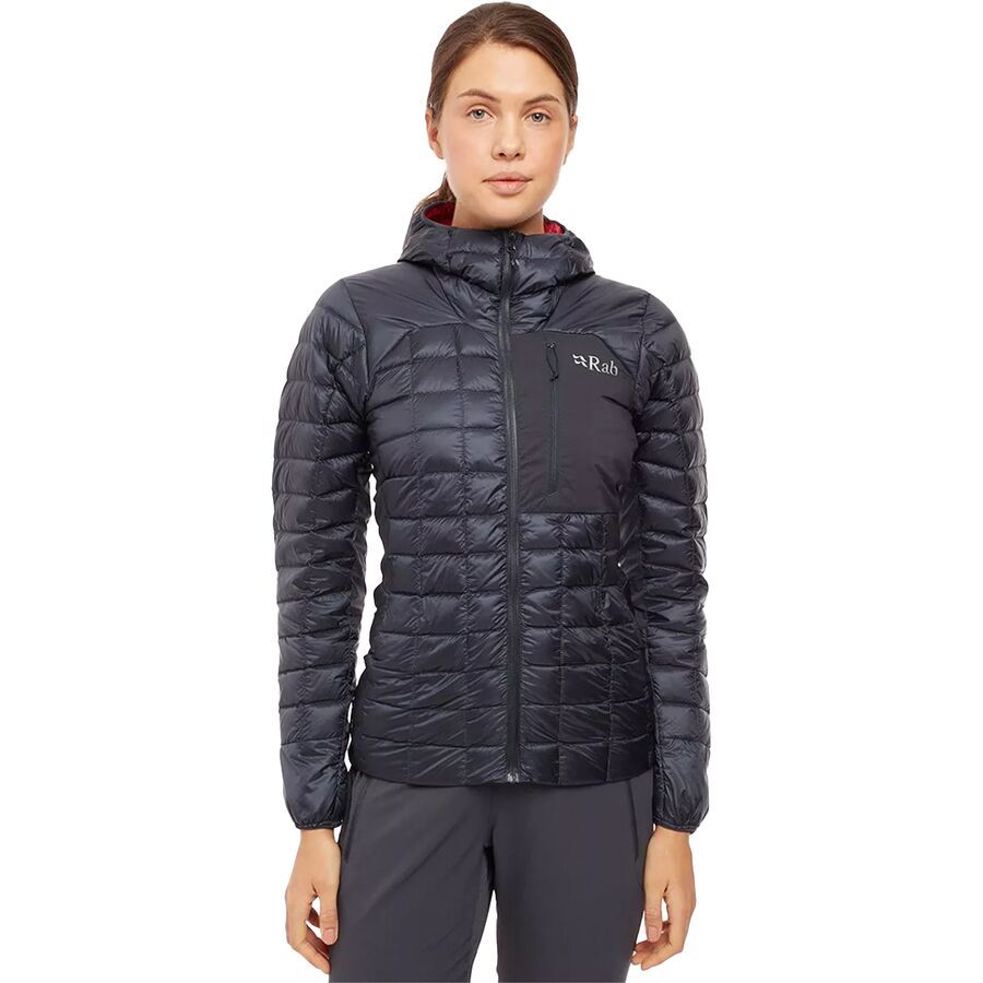 rab long down jacket