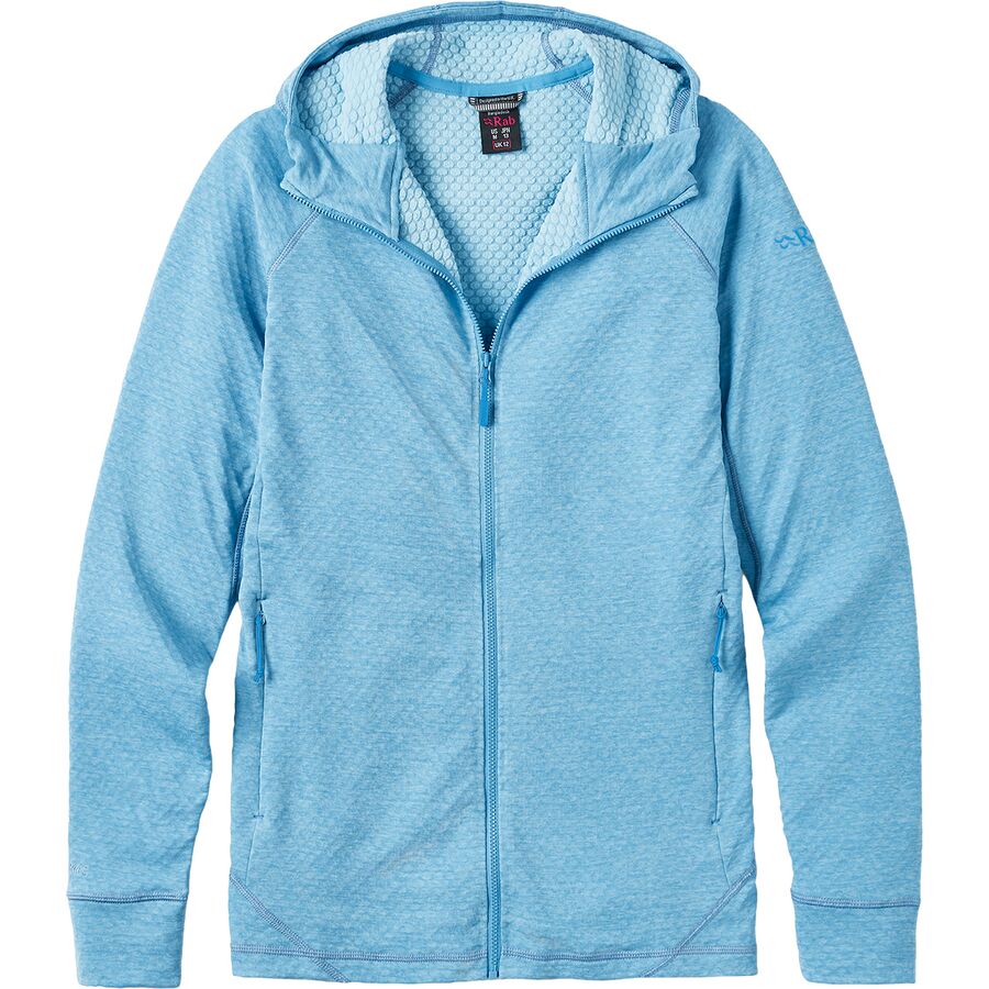 Женская куртка Rab Nexus Hooded, цвет: Bluebird