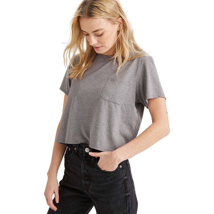 beyond yoga never been boxy tee