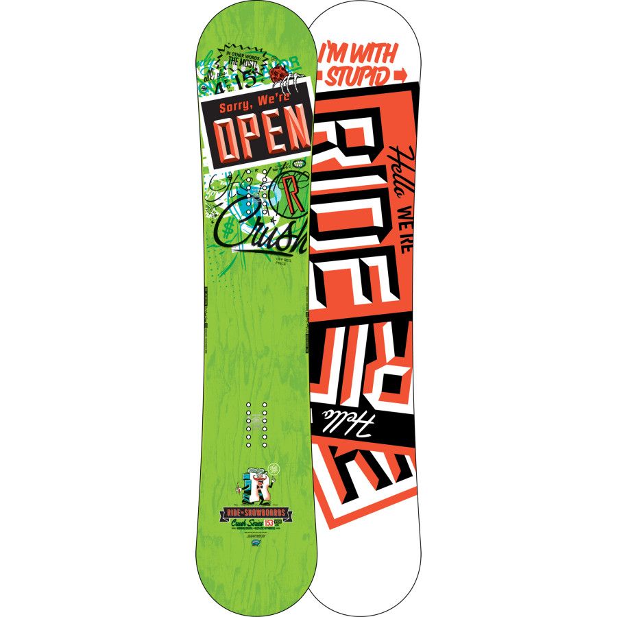 Ride Crush Snowboard Wide Snowboard