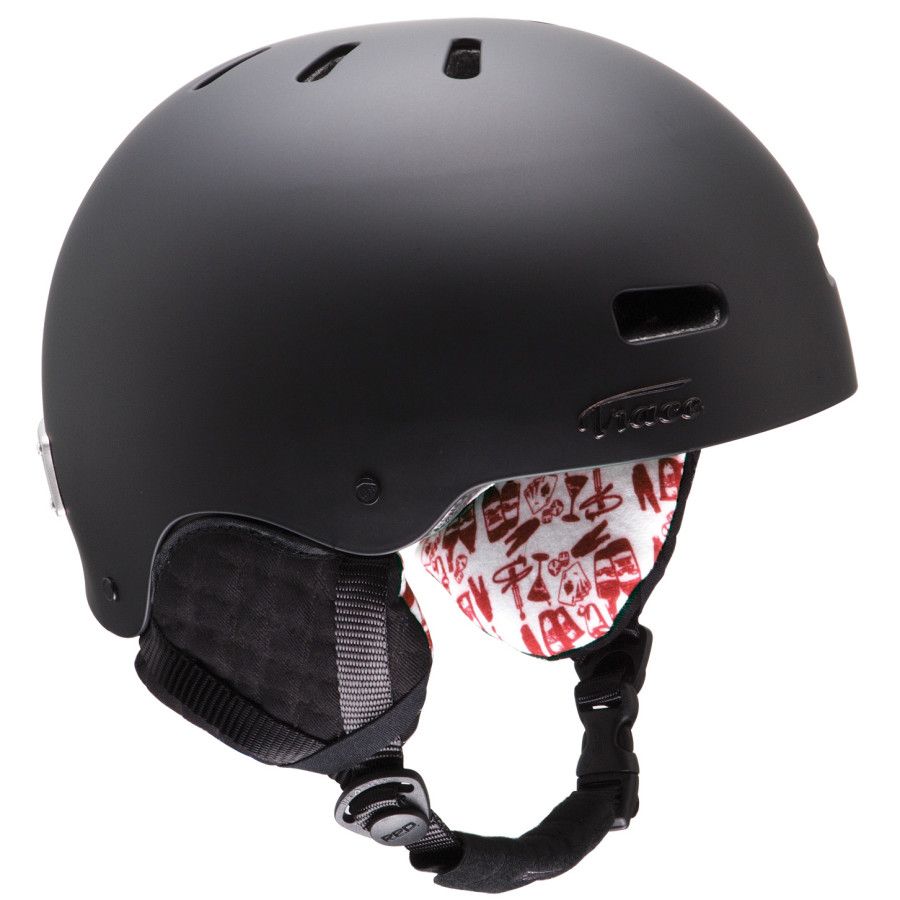 burton red trace helmet