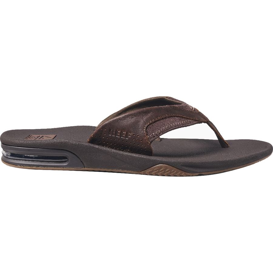 reef leather sandals womens