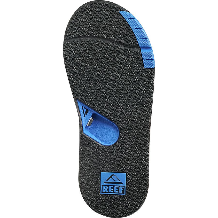 Mens Flip Flops Reef Men's Fanning Low Black Mens Reef Flip Flops