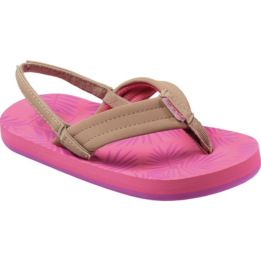 Reef Little Reef Footprints Sandal - Girls' | Backcountry.com