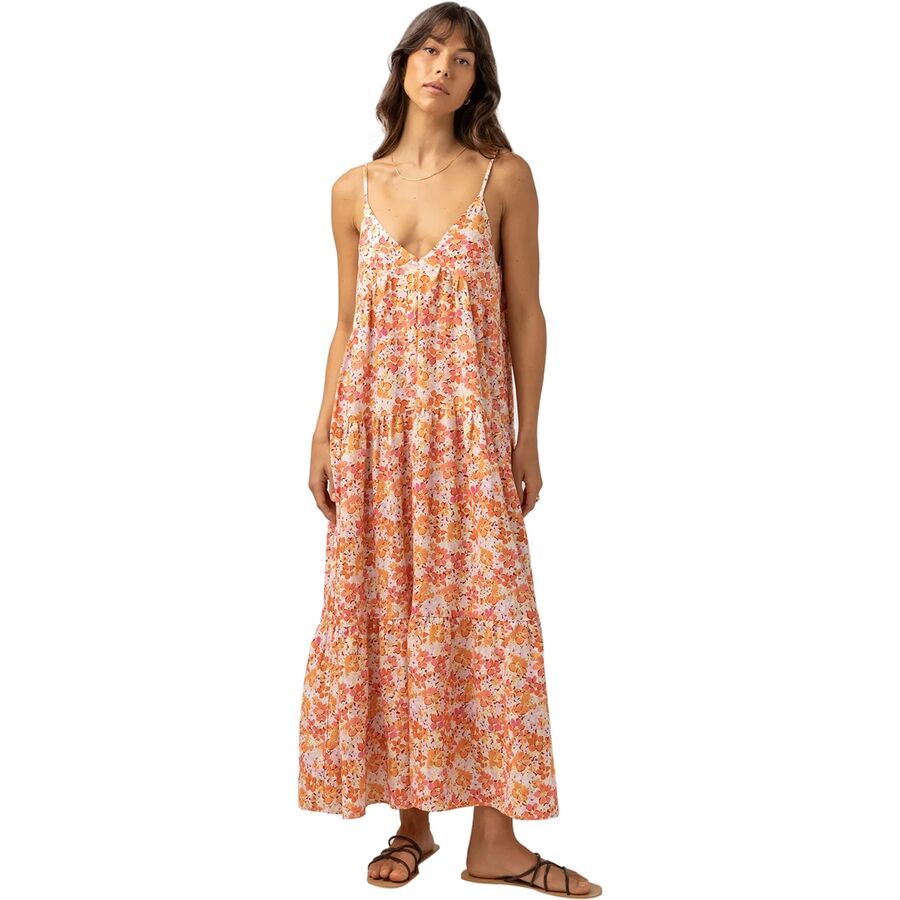 Rosa Floral Tiered Midi Dress - Women's