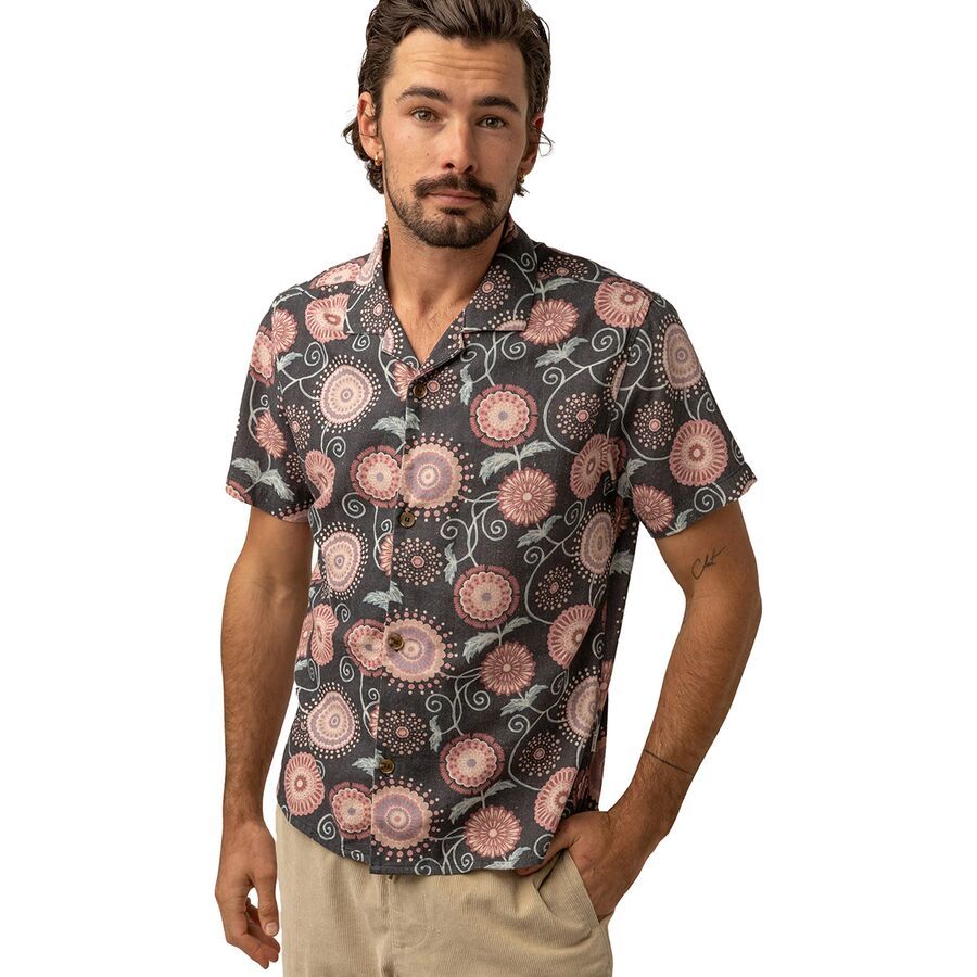 Protea Linen Short-Sleeve Shirt - Men's