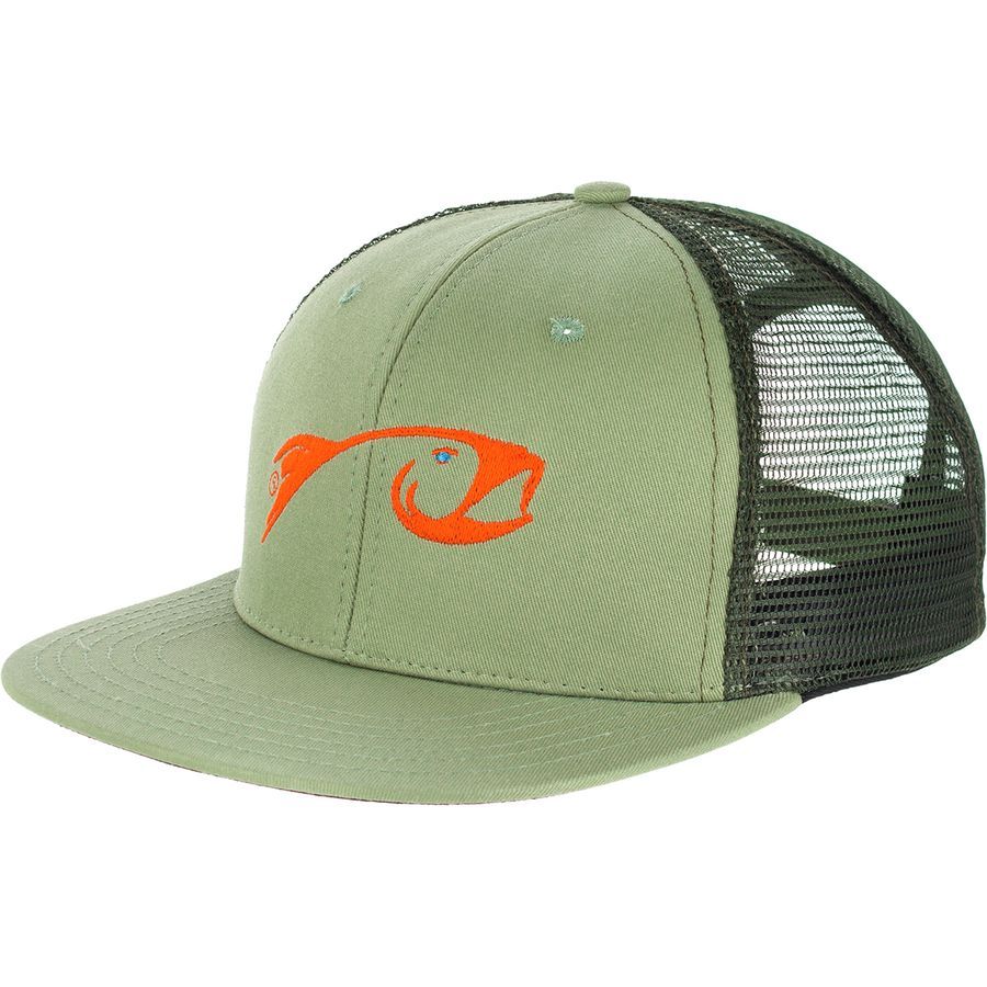 Rising FlatBill Trucker USA Made Fishing