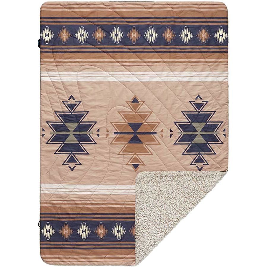 Rumpl The Midweight Sherpa Horizons Print Throw Blanket Accessories