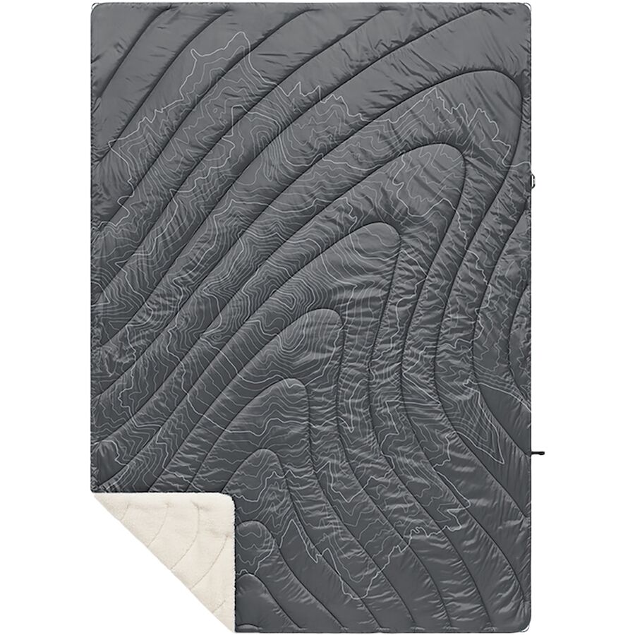 Couverture Rumpl Sherpa Puffy - Olympic Fog - Regular - PDSF 175€