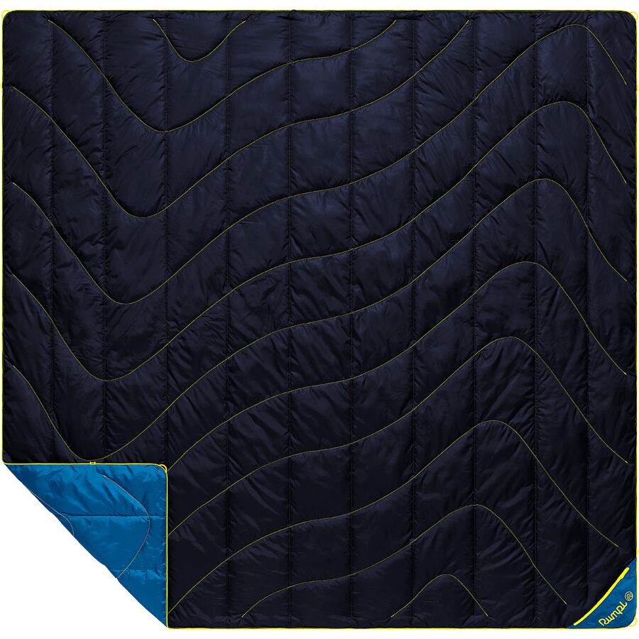 Плед Rumpl Backcountry Puffy 2-Person Blanket, цвет: Полуночный синий