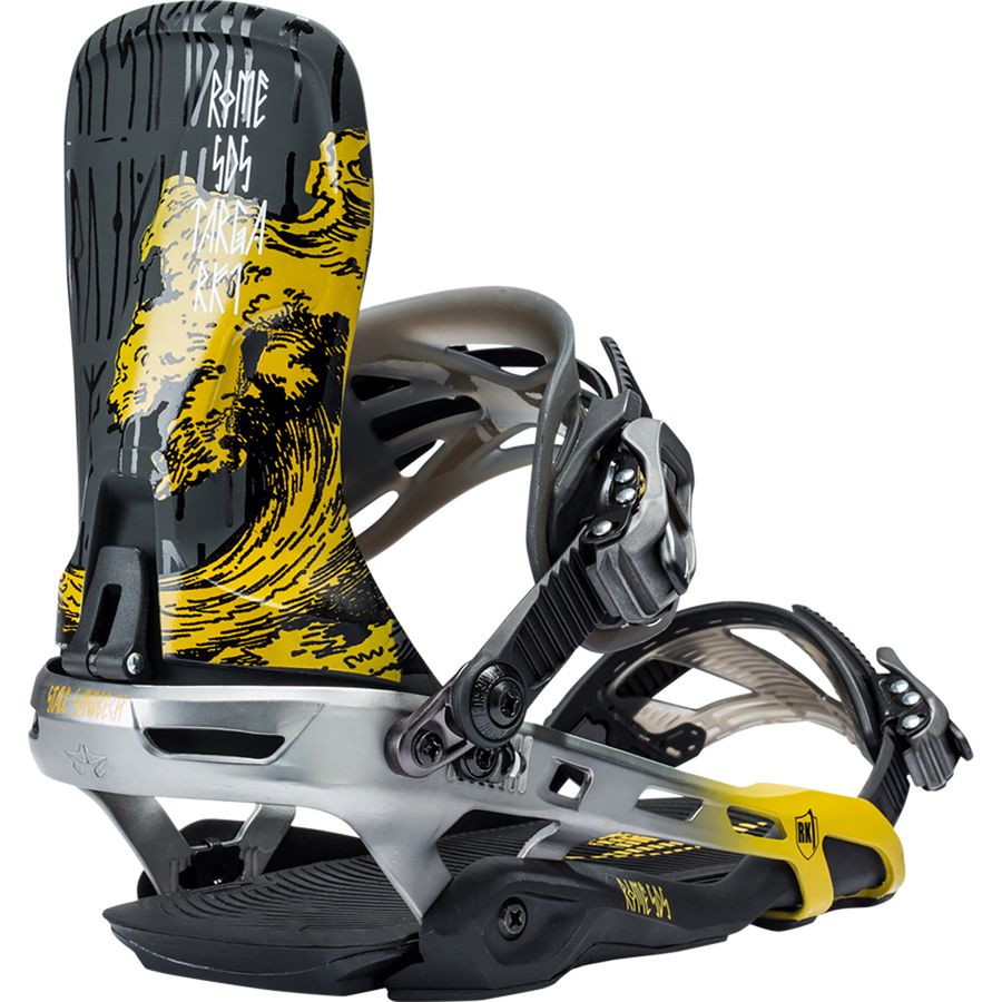 Rome Targa X Stale Snowboard Binding Backcountry
