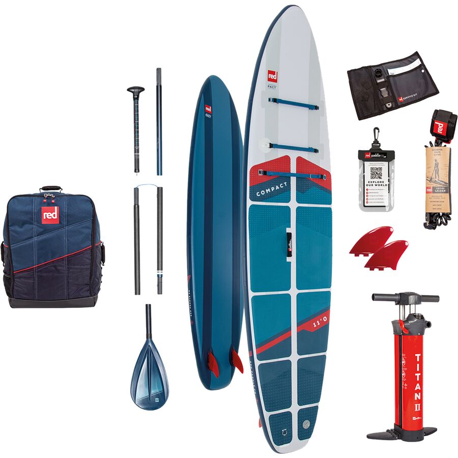 Red Compact 11ft SUP Package - 2022