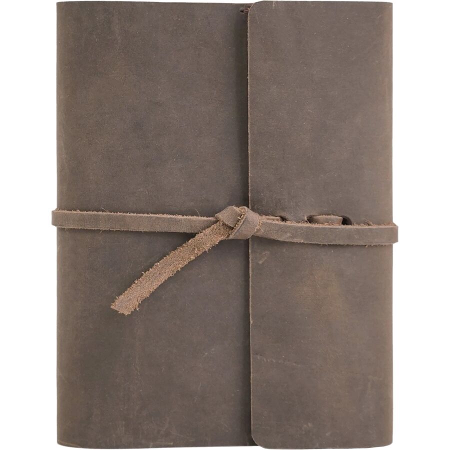 Leather Writer's Log Refillable Notebook Medium
