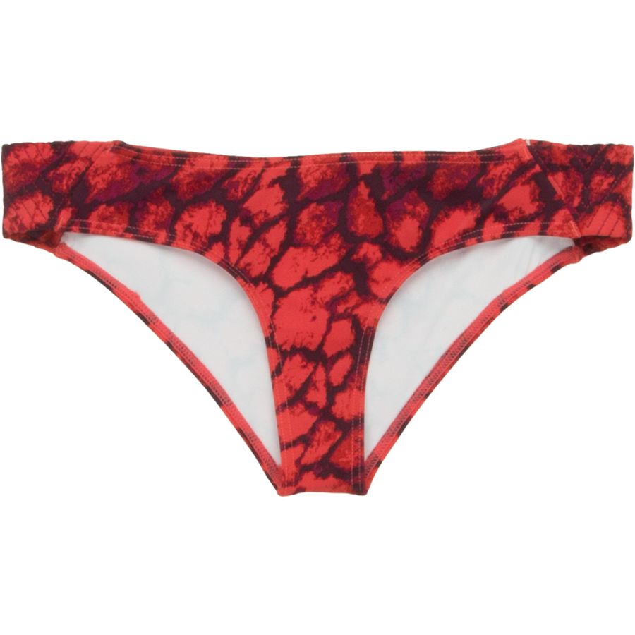 Costume Da Bagno FAE Goi Spritz Perizoma Donna - Taglia M, Tessuto ECONYL Sostenibile, Colori Pesca E Arancio