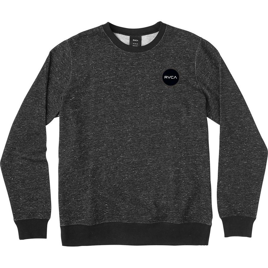 RVCA Motors Speckle Fleece Pullover - Mens