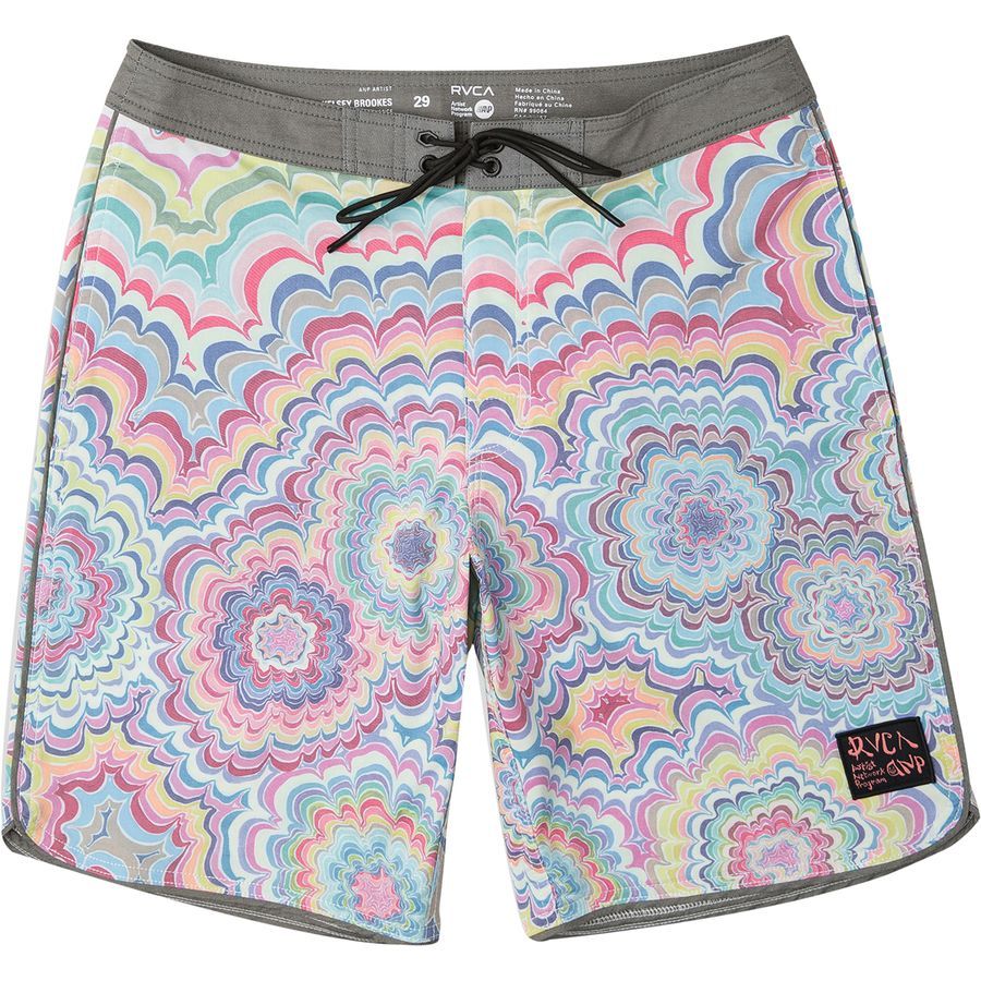 RVCA Kelsey Psych Swim Trunk Men's Clothing