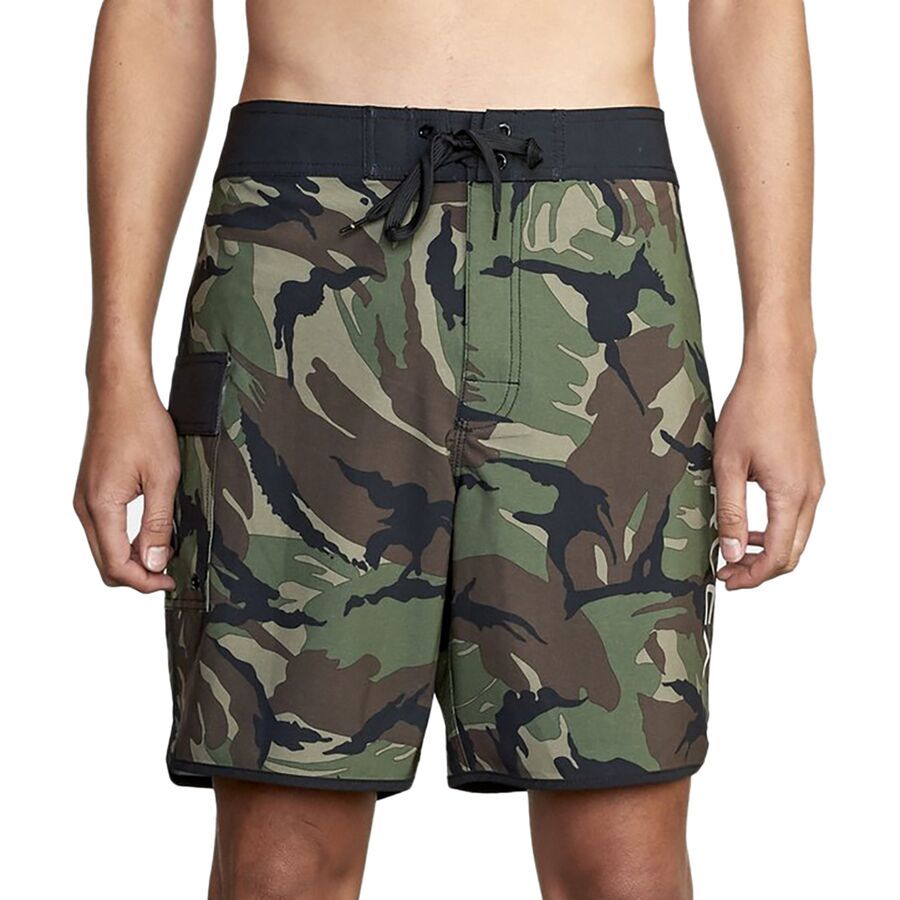 camo overall shorts mens