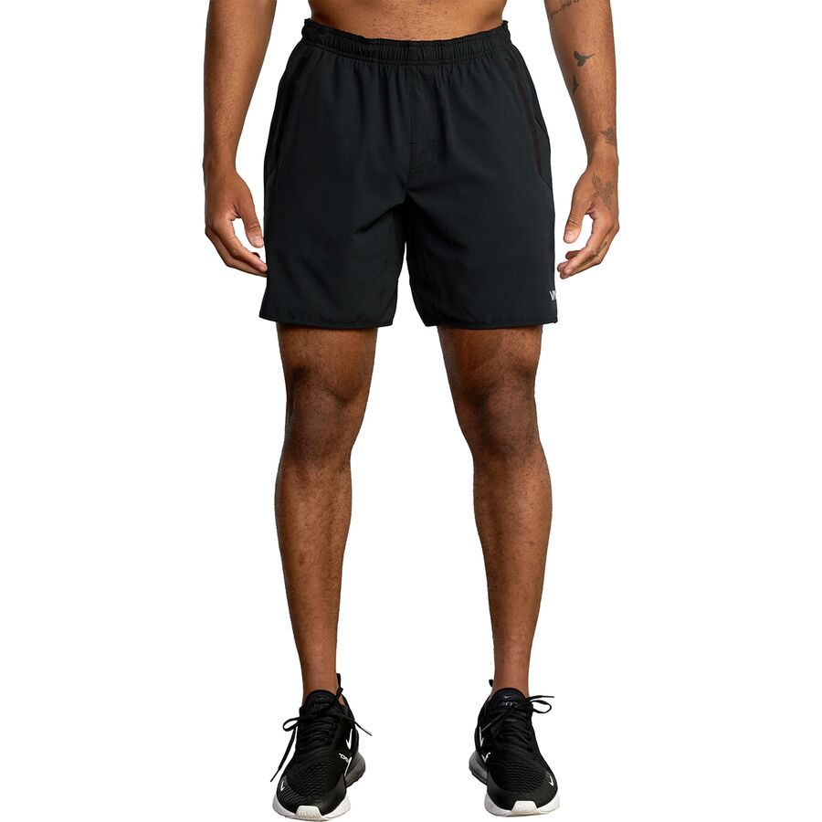 Мужские шорты RVCA Yogger Stretch, цвет: Чёрный