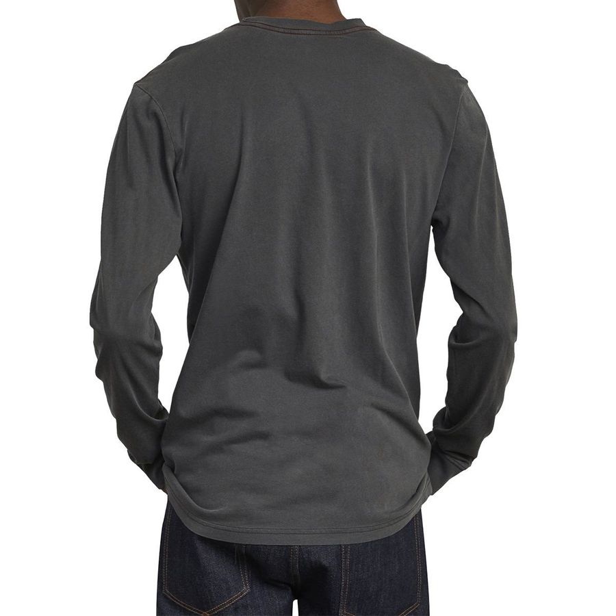 RVCA Pigment T-Shirt - Men's T-Shirts in Burlap