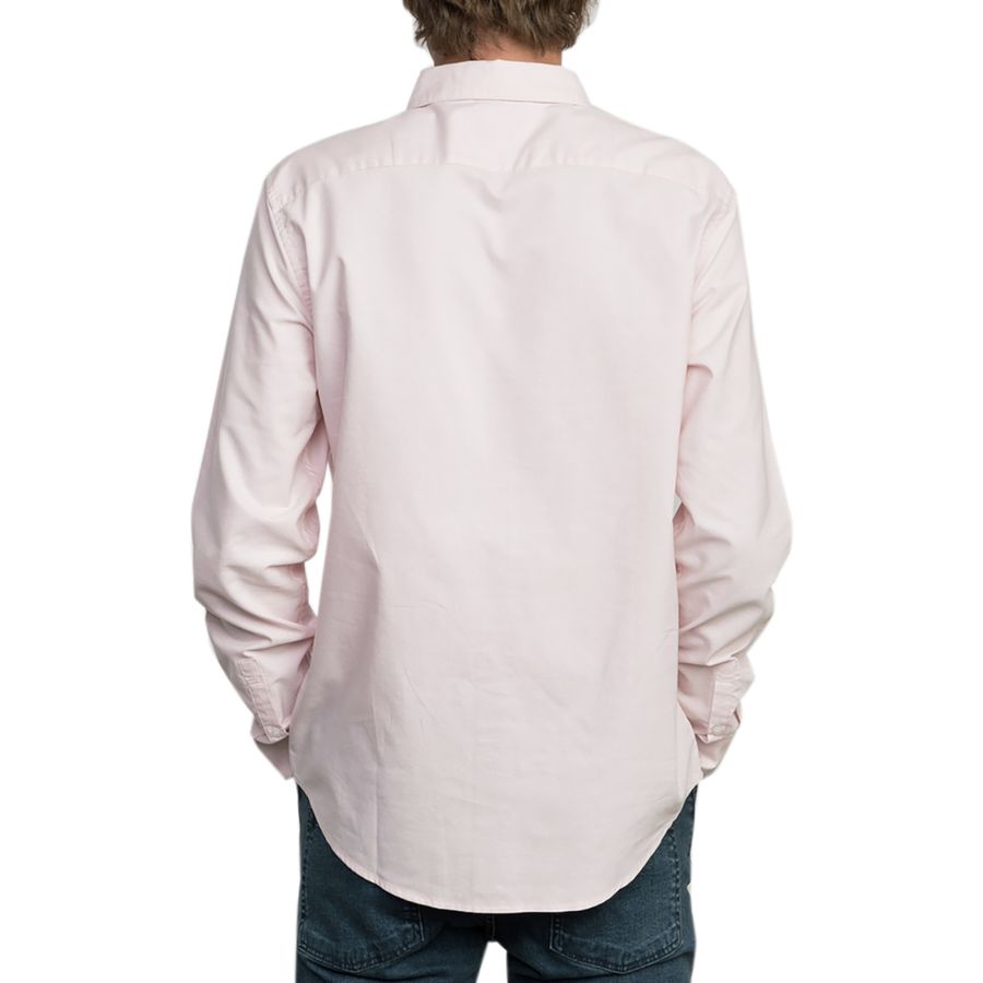 RVCA That'll Do Oxford Long-Sleeve Shirt - Men's | Backcountry.com