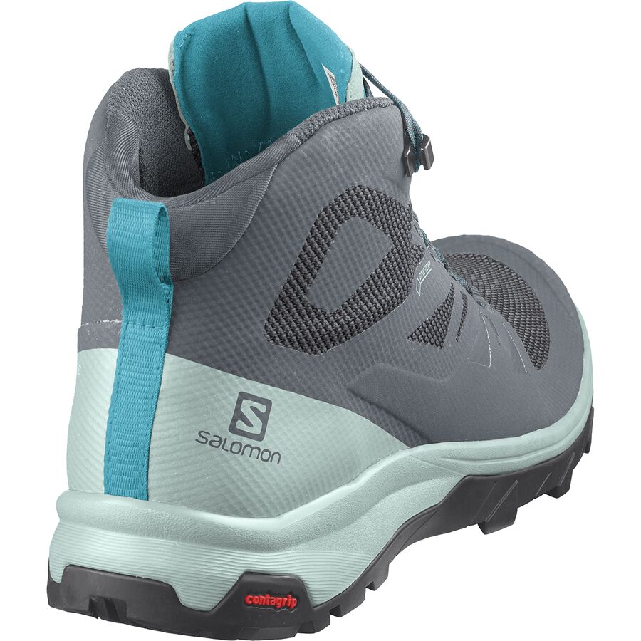 salomon outline mid gtx womens hiking boots