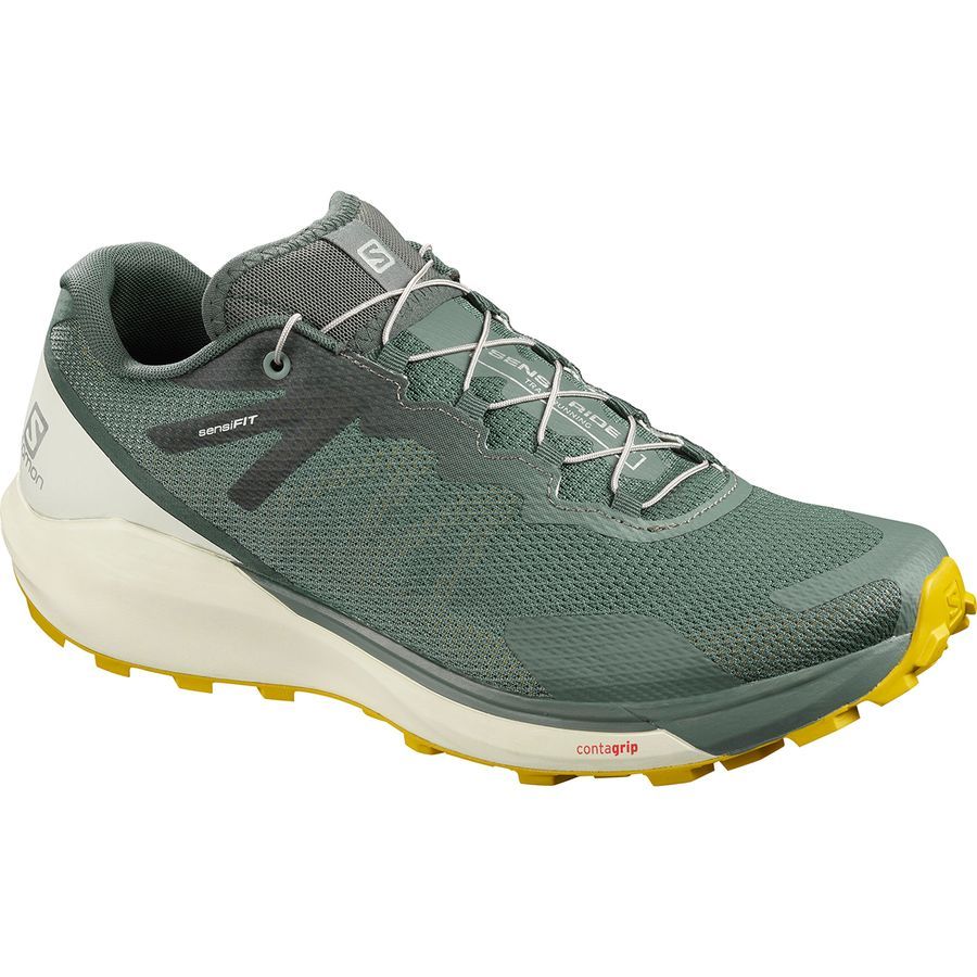 salomon men's sense ride trail running shoes