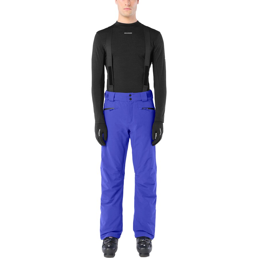 Мужские брюки Salomon Edge, цвет: Синий