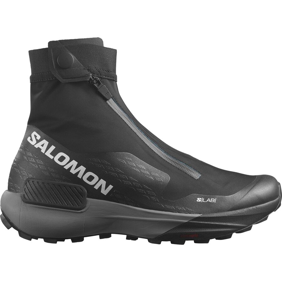 Кроссовки Salomon S/Lab Genesis Spine Trail Running, цвет: Чёрный / Оловянный