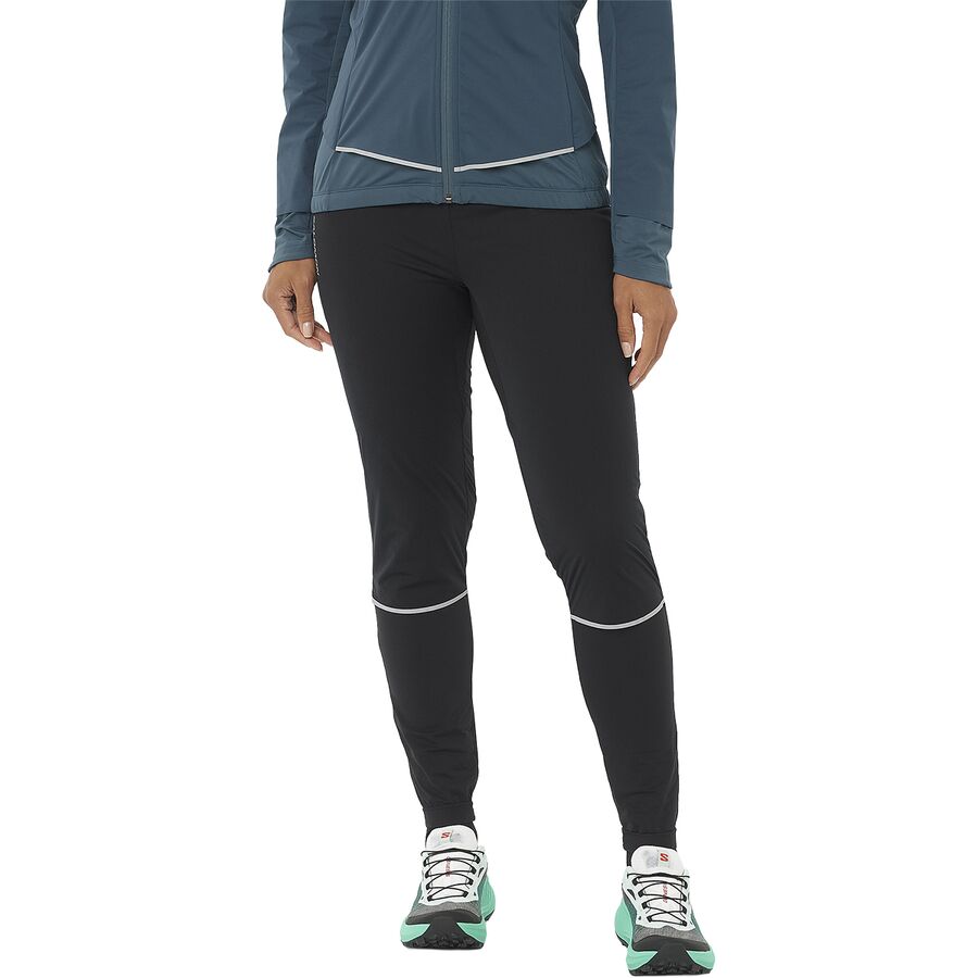 Женские брюки Salomon Light Shell, цвет: Глубокий чёрный