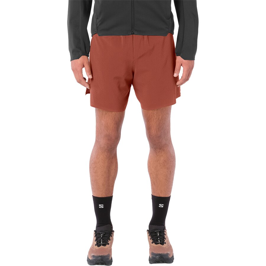 Мужские шорты Salomon Sense Aero 7in, цвет: Умбра