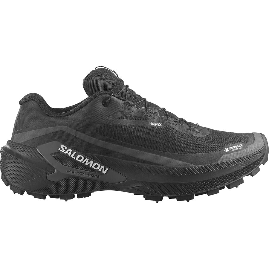 Кроссовки Salomon Genesis 2 GTX Spike Trail Running, цвет: Чёрный / Белый