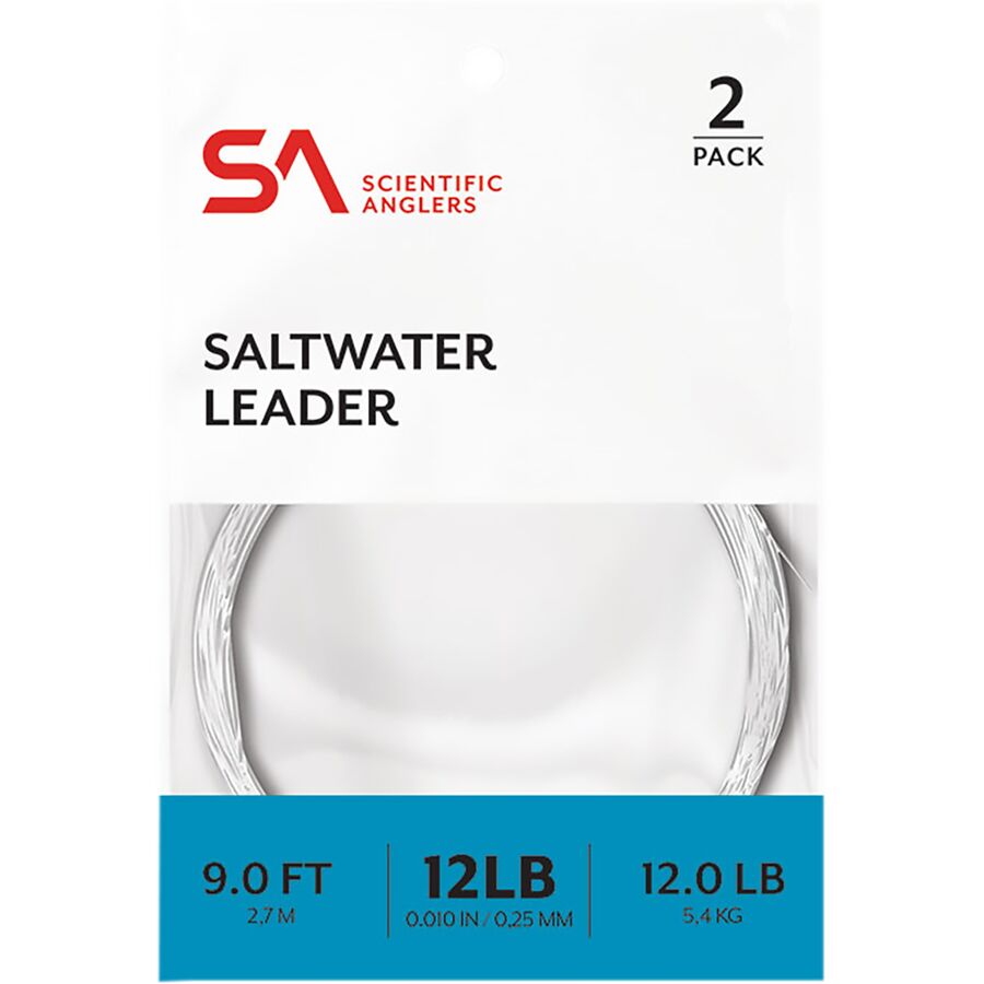 9ft Saltwater Leaders - 2-Pack