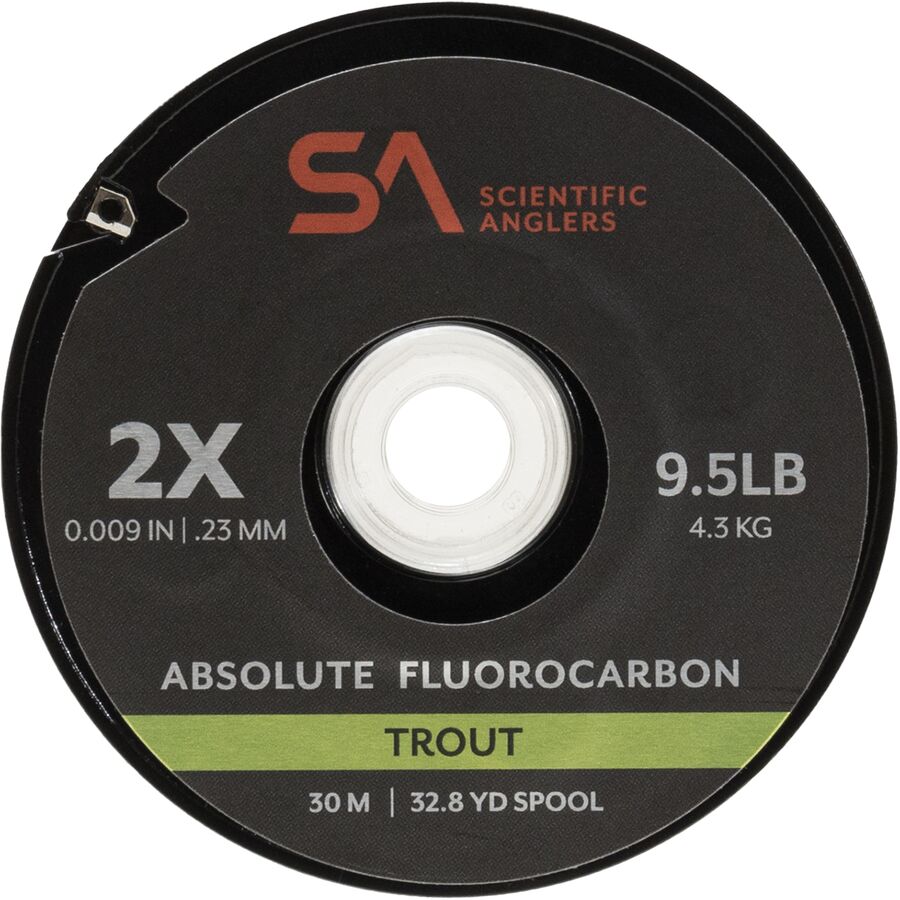 Absolute Fluorocarbon Trout Tippet Assortment