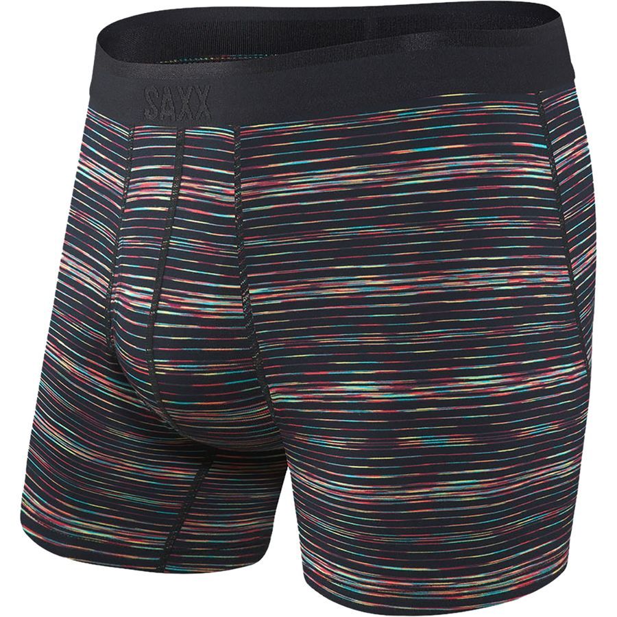 Navy Mermaid Scale Underwear Mens Vibe Boxer Brief with Ballpark Pouch
