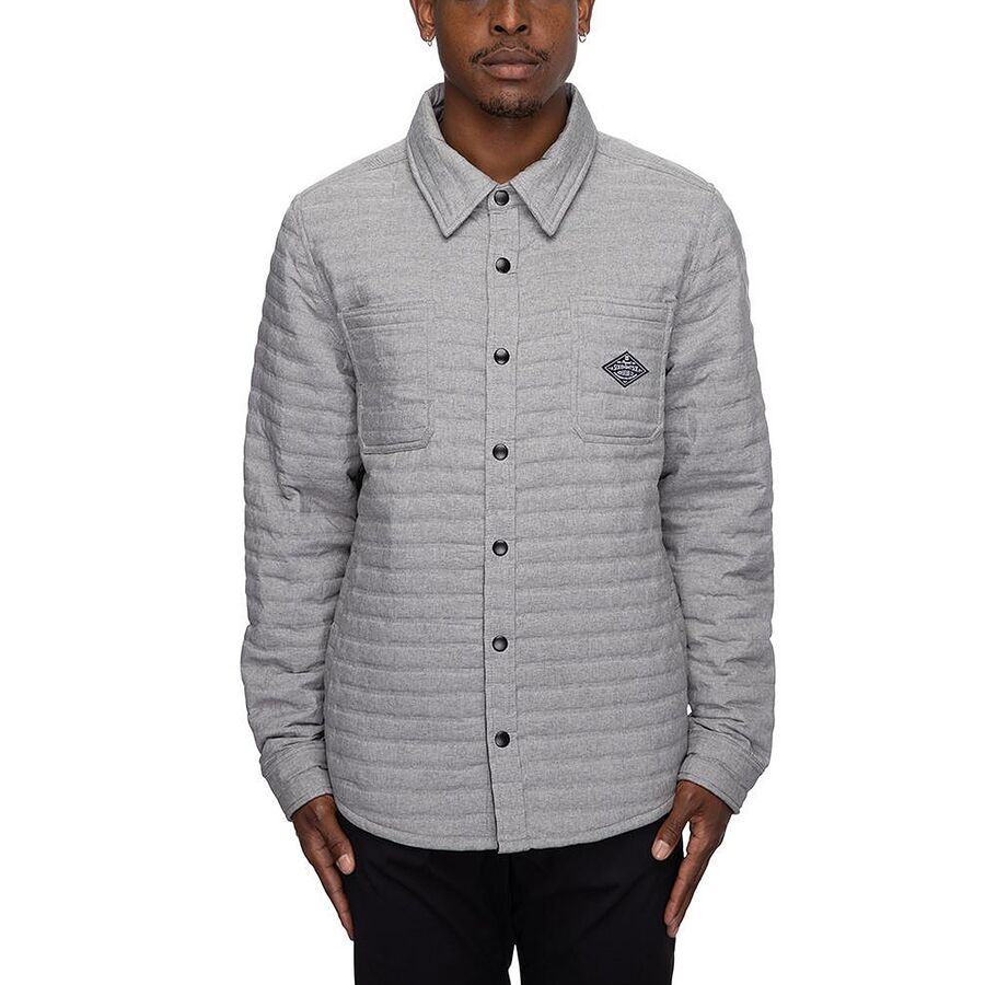 Engineered Quilted Shacket - Men's