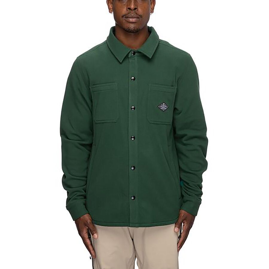 Sierra Fleece Flannel Shirt Jacket - Men's