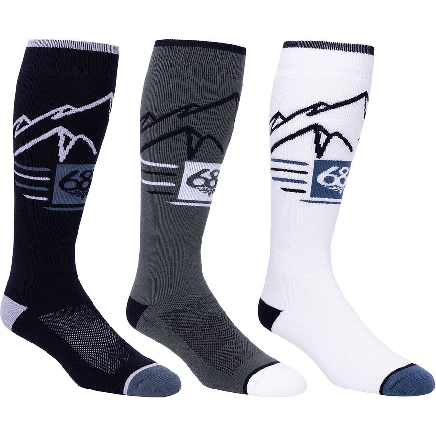 Mountain Scape Sock - 3-Pack