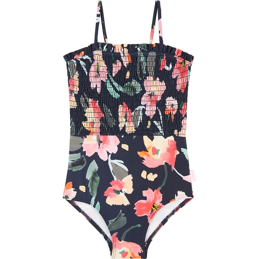 MiniMe Summer Memoirs Shirred Tank Swimsuit - Infant Girls'