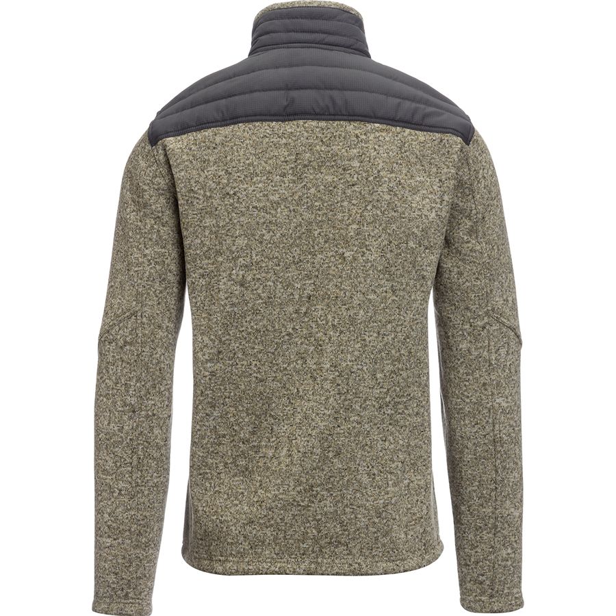 Stoic Nylon Yoke Sweater Fleece Jacket Men's
