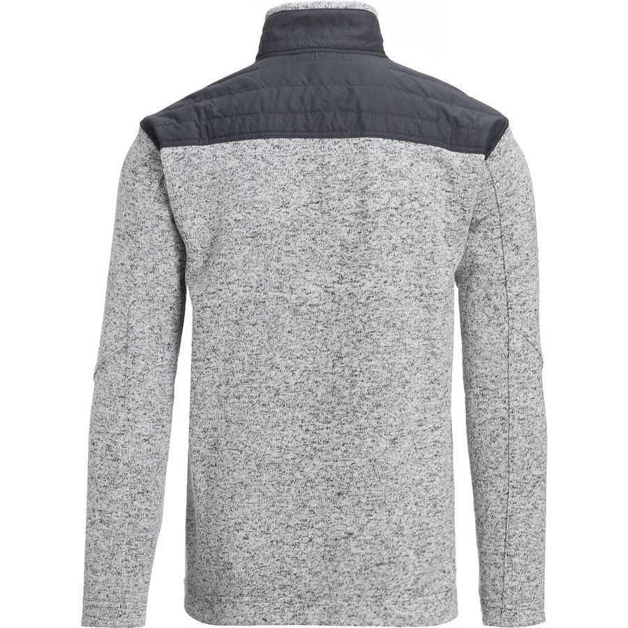 Stoic Nylon Yoke Sweater Fleece Jacket Men's
