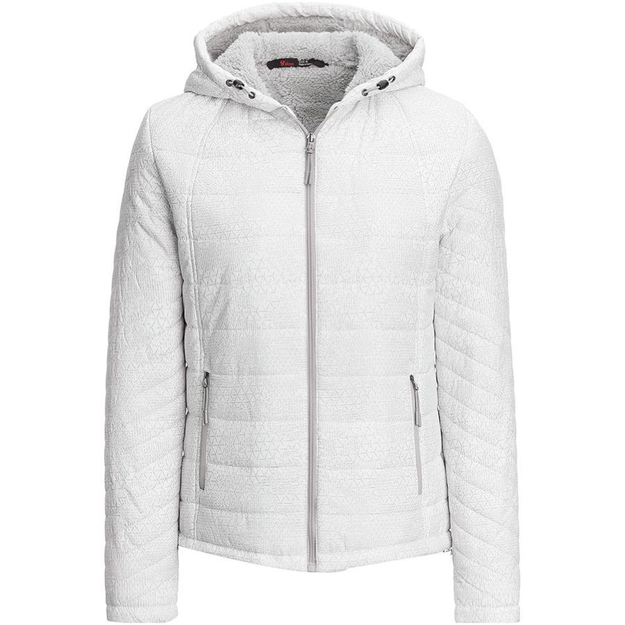 Stoic - Sherpa Lined Insulated Jacket - Women's - Snowflake Print